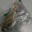 Christmas Stocking Holders for Mantle Set of 4,Non-Slip Fireplace Stocking Holder,Lightweight Mantel Hooks Hanger,Stocking Hooks for Christmas Party Decoration (Gold)