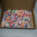 Ferreve 450 Pcs 10mm Color Acrylic Beads AB Rainbow Multicolor Candy Colors Beads for DIY Necklace Bracelet Jewelry Pen Keychain Making Accessories