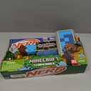 Nerf Minecraft Stormlander Dart-Blasting Hammer, Fires 3 Darts, Includes 3 Official Elite Darts, Pull-Back Priming Handle 