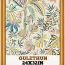 GULETHUN 24x32 Frame, Transitional Modern Design Picture Frames, Rustic Poster Frame for Home Decor, Gold Vintage Photo Frame, Horizontal or Vertical Display