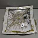 Kurt Adler 10 Light Gold Glitter Capiz Bethlehem Star Treetop, 14"