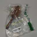 Sandalwood Scalp Massage Brush with Detachable Wooden Bristles  Thick Anti-Static Comb for Neuropathy Relief, Stress Therapy & Hair Circulation  1pc Ergonomic Wooden Comb for Men & Women