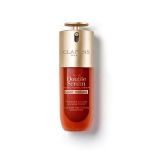 Clarins DOUBLE SERUM LIGHT TEXTURE | Anti Aging Serum | Visibly Firms, Smoothes, Boosts Radiance and Refines Pores | 24H Hydration | Great for Combination to Oily Skin and Humid Climates, 1.7 Fl oz
