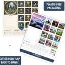 Canada 2026 Calendar | 2026 Wall Calendar | Monthly Planner | Planner 2026-2027 | Marble City Press | 12 x 24 | Sustainable | Plastic Free | Printed on Thick Art Paper