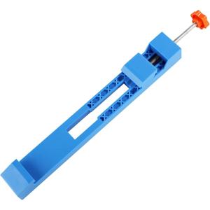 4 x Adjustable Cutting Machine Base Guide, Electric Circular Saw Milling Positioning Clamp Precision Wood Cutting Guide Cutting Machine Base Guide for Cutting and Milling Tasks(Blue)