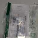 Prime-Line K 5006 Screen/ Storm Door Push Button Latch Set w/ Night Lock – Replace Old or Damaged Screen or Storm Door Handle – Aluminum Finish, Fits Doors 5/8 – 1-1/4” Thick (Single Pack)