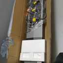 Uthfy 37 Inch Outdoor Electric Patio Heater, 1500W Infrared Heater with Remote, 12H Timer, IP65 Waterproof, Portable Tower Heaters for Home, Garage, Porch, Shop, Backyard, Indoor and Outdoor Use