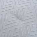 EVERGRACE King Comforter Set, 7-Piece Bed in a Bag, Shabby Chic Boho Tufted Comforter with Diamond Embroidery, Soft All Season Microfiber Bedding Set with Sheets, Pillowcases & Shams, Light Gray