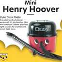 Paladone Henry Hoover Desk Mini Vacuum - Novelty Desktop Cleaner, Coordless Keyboard & Computer Cleaner