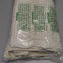 H.VERSAILTEX Bath Mats for Bathroom Non Slip Thick Chenille Striped Bath Rug Absorbent Fluffy Soft Shaggy Rugs Washable Dry Fast Plush Mats for Indoor, Bath Room, Tub - 17" x 24", Cream