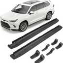 Running Boards Side Steps Compatible with Toyota Grand Highlander/Lexus TX350 TX500h TX550H+2023 2024 2025 2026 Accessories, 2PCS Heavy-Duty Nerf Bars Pedals Quick & Easy to Install