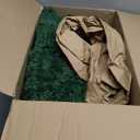 OLANLY Dark Green Round Rugs for Bedroom - Machine Washable, 8 ft Circle Area Rugs for Living Room, Soft and Fluffy Shaggy Carpet for Teen Girls and Boys, Nursery Rooms, Dorms, Home Decor Aesthetic