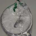 Beberoad Love Bassinet Mosquito Net Cover, Breathable Mesh Canopy with 2-Way Zipper for Bedside Sleepers (White)