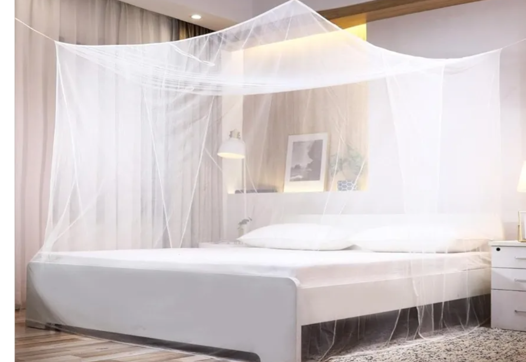 Mosquito NET for Full and Queen Size , L 75 X W 71 X H 59 inch, White (OR19106)