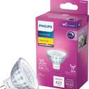 Philips 35-Watt Equivalent MR16 12-Volt GU5.3 LED Light Bulb Bright White 3000K (6-Pack) 576850