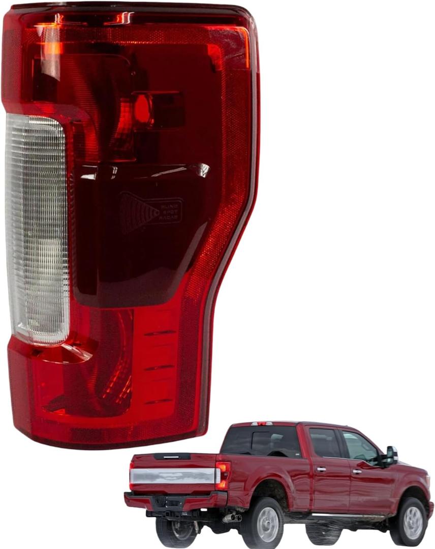 munirater Tail Lights Right Side Replacement for 2017-2019 F250 F350 Rear Brake Lamps KC3Z13404C