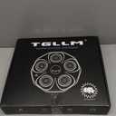 TGLLM Music Boxing Machine, Interactive Punching Trainer with Boxing Gloves, Large Size Wall Mounted Electronic Boxing Target for Adult Kids, 9 Modes & 9 Speeds (Black)