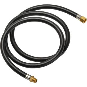 Only fire 5Ft Propane Extension/Appliance Hose for Propane Gas, 1/4" Male NPT x 1/4" Female Ball Seat Pipe Swivel Fitting