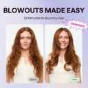 Wavytalk 5 in 1 Curling Wand Set, Multi Curl, Curling Wand Set with Thermal Brush and 4 Interchangeable Ceramic Curling Wand(0.5-1.25), Instant Heat Up Wand Curling Iron