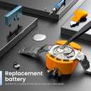 JOREST Watch Repair Kit for Battery Replacement & Link Removal, Resizing &Opener, Watch Repair and Cleaning Screwdriver Set, Wrench Back Remover, Spring Bar Tool