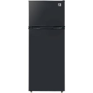 ARCTIC CHEF ACFR741BLACKAMZ6COM Apartment Size-Top Freezer-2 Door Fridge-Adjustable Thermostat Control-Black-7.5 Cubic Feet