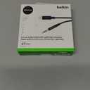 Belkin AV10172bt03-BLK 3.5mm Audio Cable With Lightning Connector, Black, Smartphone