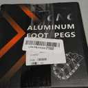 AnXin Foot Pegs Motorcycle Universal CNC Footpeg for KX KLX 50-125cc BT200X Mini Bike SSR Apollo RFZ TaoTao Lifan Kayo Coolster Pit Bike - Green