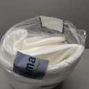 Selectico 12" Extra Wide Split King Gap Filler for Adjustable Bed, Bed Bridge Twin to King Converter with Washable Cover, Close The Gap (0-3"),White