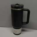 STANLEY Quencher ProTour Flip Straw Tumbler with Leakproof Lid | Built-In Straw & Handle | Cupholder Compatible for Travel | Insulated Stainless Steel Cup | BPA-Free (30 Ounces, Black)