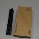 Bird Spikes, 40 Pack Pigeon Deterrent for Small Birds Raccoon Cats Defender for Outside to Keep Squirrel Away, Plastic Fence Spike for Railing and Roof-Black