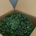 Sunnyglade 2 PCS 15.7 inch 4 Layers Artificial Plant Topiary Ball Faux Boxwood Decorative Balls for Backyard, Balcony,Garden, Wedding and Home Dcor (15.7 inch)