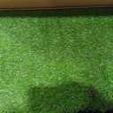 HQ4us Dog Grass Pad with Tray Large 3423 Dog Litter Box Toilet with 2Artificial Grass for Dogs with Hemmed Edge, Pee Pads for Dogs, Realistic, Less Stink, Potty for Balcony