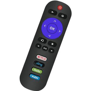 Replacement for RCA Roku TV Remote Control, Compatible with All RCA Roku Smart TVs