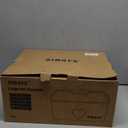 SIBAYS 15L Large Dog Water Fountain, 4 Gal Stainless Steel Pet Water Fountain for Dogs Inside, Ultra Quiet Automatic Dog Water Bowl Dispenser with Water Level Window & LED Light, Easy to Clean FS80