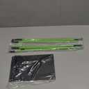 Jsikan Pro Golf Alignment Sticks System with Holder Angle Plate, Golf Trainer Aid Teaching Equipment for Aiming, Putting, Swing, Essentials Golf Gifts Accessories for Men and Women