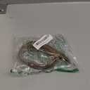 PU Leather Curtain Tie Backs, Ring Clips Curtain Buckle for Window Draperies of Home Hotel Curtain Holders, Rope Decoration Creative Curtains Buckle Modern Minimalist Set of 2 (Light Brown)