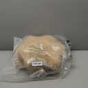 Lanpn Christmas Gingerbread Snowflake Pillows Set of 2, Christmas Decoration Winter Throw Pillows Soft 3D Shaped Ginger Bread Snow Flake Throw Cushion for Sofa Bedroom Xmas Decor (15x15 inch)