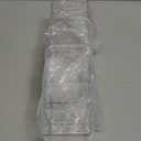 6 PCS Clear Nursery Pot, Plastic Cubes Flower Pot Decorative Vase Potted Square Container for House Plants, Cactus, Flowers, Orchid, 3.15 Inch