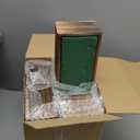 Dandat 5 Set Wood Boxes for Centerpieces 12x4 Inch Rectangle Wooden Planter Box Rustic Wood Planter with Removable Plastic Liner Floral Foam Blocks for Centerpieces Home Wedding Garden Decor