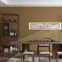 Haimin Fabric Wallpaper Textured Contact Paper (24in X 393in) Grasscloth Peel and Stick Faux Linen Wall Paper Self Adhesive Vinyl Wallpaper (Tan)