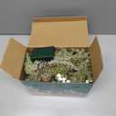 Pine Garland-6FT Christmas Garland,Artificial Evergreen Battery Operated Garland with Lights,Prelit Garland Timer for Mantle Holiday Outdoor Indoor Fireplace Decor