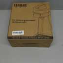 CHULUX Single Serve Coffee Maker for K Capsule and Ground Coffee, Single Cup Coffee Machine, Black