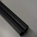 ZhiYo TV Cord Hider for Wall Mounted TV 34in(2X L17in), Large Cord Cover Wall, PVC Cable Management Raceway Kit, Wire Hider for Wall, Black Wire Concealer, W2in x H0.7in