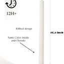 Candlesticks Brown Taper Candles 10.5 inch Dripless Tapered Candles Ideal as Dinner Candles Smokeless and Unscented Long Burning,Set of 12