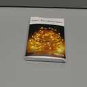 Twinkle Star 33ft 100LED Copper Wire String Lights Fairy String Lights 8 Modes USB Powered with Remote Control for Wedding Party Home Christmas Decoration, Warm White