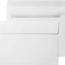 Pack It Chic - 3 5/ 8” X 5 1/ 8” (110 Count) A1 White Envelopes Self Seal for RSVP Cards, Thank You Notes, Invitations, Announcements, Gift Cards, and Notecards