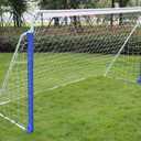8ft x 5ft Portable Steel Soccer Goal with Net and Carry Bag