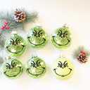 7 x 32 Pcs Christmas Face Eyes Stickers for Crafts Large 5 Inch Small 3 Inch 2 Inch Rub on Transfers Vinyl Faces Pitcher Decals for Ornaments Glass Drinking Cups Wood Balls Party Supplies (Face32)