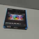 Lian Li UNI FAN SL-Infinity ARGB PWM Case Fan - 140mm, 6.5 Inches, Desktop-Computer-Fans, Case Fan