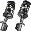 Front Coil Strut Shock Absorber for Toyota Matrix/Pontiac Vibe 2003 2004 2005 2006 2007 2008, Complete Spring Struts Shocks Absorbers Replace for 172117, 172116